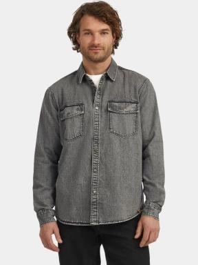 camasa cu maneci lungi pt. barbati O'Neill O'riginals Denim Shirt gri 1