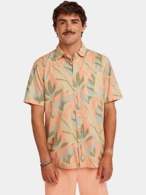 camasa cu maneci scurte pt. barbati O'Neill O'Neill Print Shirt portocaliu 1