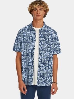 camasa cu maneci scurte pt. barbati O'Neill O'Neill Print Shirt albastru 1