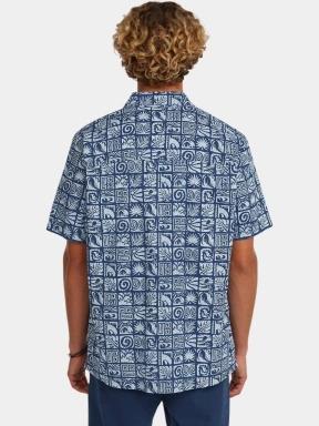 camasa cu maneci scurte pt. barbati O'Neill O'Neill Print Shirt albastru 3