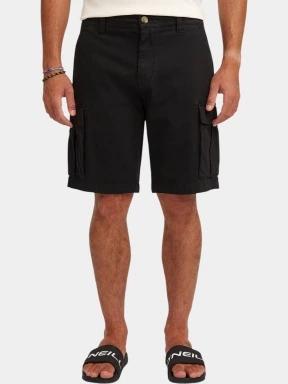 pantaloni scurti cu buzunare laterale pt. barbati O'Neill O'Neill Essentials Cargo Shorts negru 1