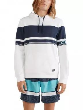 pulover cu gluga pt. barbati O'Neill Horizon Hoodie alb 1