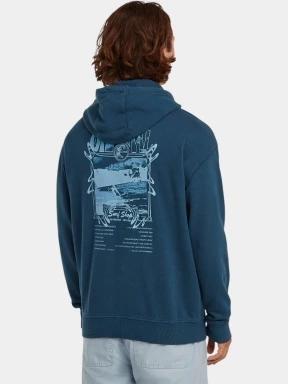 pulover cu gluga pt. barbati O'Neill O'Riginals Hoodie albastru inchis 3