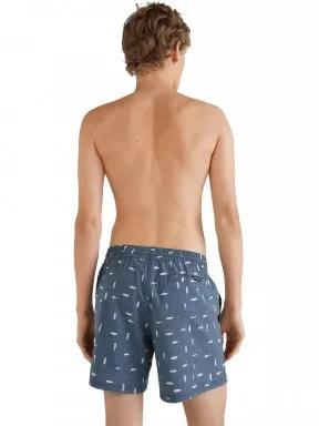 sorturi de baie pentru barbati pt. barbati O'Neill Mini Print Shorts albastru 3