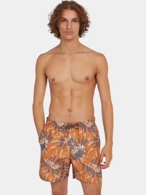 sort de plaja pt. barbati O'Neill O'Neill Cali Floral 16'' Swimshorts portocaliu 1