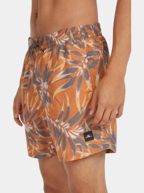sort de plaja pt. barbati O'Neill O'Neill Cali Floral 16'' Swimshorts portocaliu 3