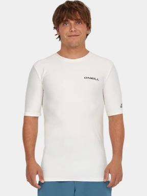 lycra cu maneci scurte pt. barbati O'Neill Essentials Skins S/Slv alb 1