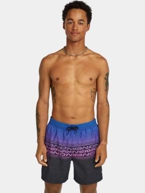 sorturi de baie pentru barbati pt. barbati O'Neill O'Neill Logo Stripe 16'' Swimshorts albastru 1