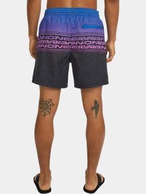 sorturi de baie pentru barbati pt. barbati O'Neill O'Neill Logo Stripe 16'' Swimshorts albastru 3