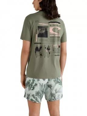 tricou cu maneci scurte pt. barbati O'Neill Dulce T-Shirt verde 3