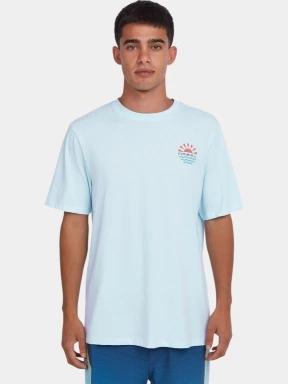 tricou cu maneci scurte pt. barbati O'Neill Global T-Shirt albastru deschis 1
