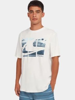 tricou cu maneci scurte pt. barbati O'Neill O'Neill Gradient T-Shirt alb 1