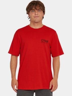 tricou cu maneci scurte pt. barbati O'Neill Original Cali Logo T-Shirt rosu 1