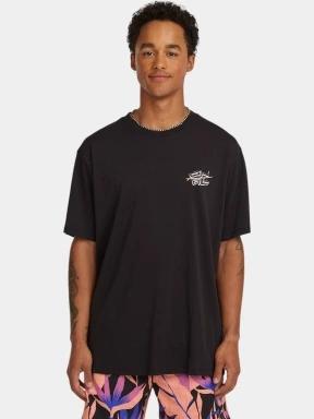 tricou cu maneci scurte pt. barbati O'Neill O'Neill Retro Back Print T-Shirt negru 1