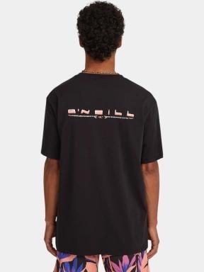 tricou cu maneci scurte pt. barbati O'Neill O'Neill Retro Back Print T-Shirt negru 3