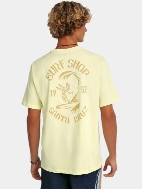 tricou cu maneci scurte pt. barbati O'Neill O'Riginals Surf Shop T-Shirt galben 3