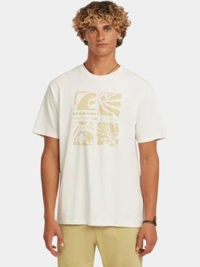 tricou cu maneci scurte pt. barbati O'Neill O'Neill Melange Front Print T-Shirt alb 1