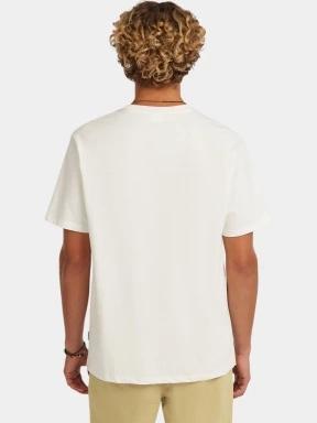 tricou cu maneci scurte pt. barbati O'Neill O'Neill Melange Front Print T-Shirt alb 3