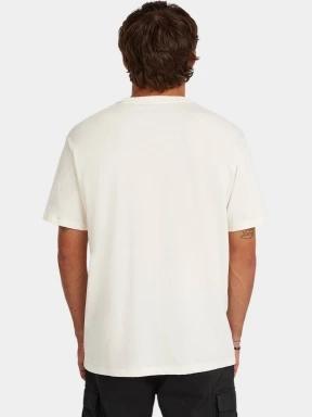 tricou cu maneci scurte pt. barbati O'Neill O'Neill Logo Stripe T-Shirt alb 3