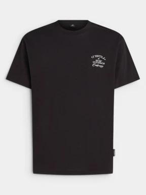tricou cu maneci scurte pt. barbati O'Neill O'Neill Beach Chest Print T-Shirt negru 1