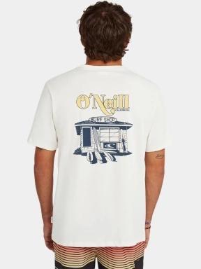 tricou cu maneci scurte pt. barbati O'Neill O'Neill Graphic Logo T-Shirt alb 3
