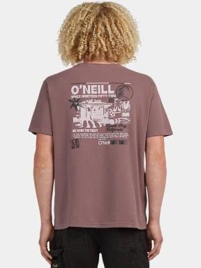 tricou cu maneci scurte pt. barbati O'Neill O'Riginals Retro Back Print T-Shirt violet 3