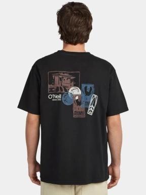 tricou cu maneci scurte pt. barbati O'Neill O'Riginals Back Print T-Shirt negru 3