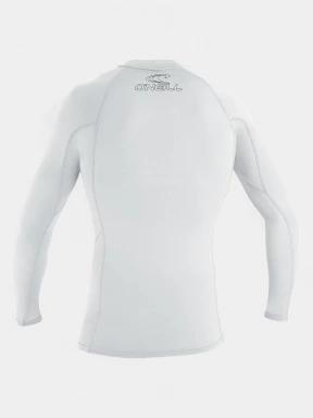 lycra cu maneci lungi O'Neill Youth Basic Skins L/S Rash Guard alb 3