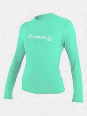 lycra cu maneci lungi pt. femei O'Neill WMS Basic Skins L/S Sun Shirt verde 1