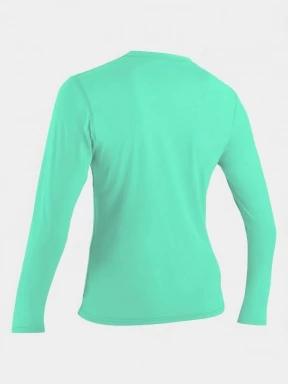 lycra cu maneci lungi pt. femei O'Neill WMS Basic Skins L/S Sun Shirt verde 3