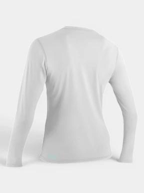 lycra cu maneci lungi pt. femei O'Neill Wms Basic Skins L/S Sun Shirt alb 3