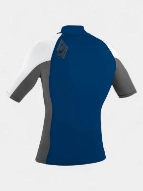 lycra cu maneci scurte pt. barbati O'Neill Premium Skins S/S Turtleneck Rash Guard albastru 3