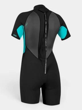 imbracaminte din neopren, cu maneci scurte pt. femei O'Neill Wms Reactor-2 2MM Back Zip S/S Spring  negru 3