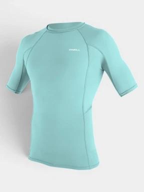 lycra cu maneci scurte pt. barbati O'Neill Basic Skins S/S Rash Guard albastru deschis 1