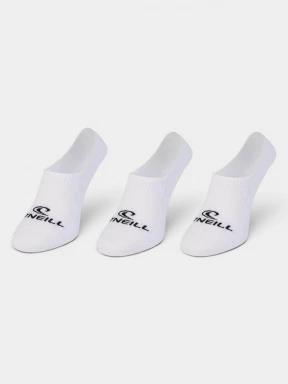 sosete discrete O'Neill O'Neill Women Men Footies 3-Pack alb 1