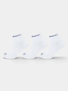 ciorapi O'Neill O'Neill Women Men Quarter Socks 3-Pack alb 1
