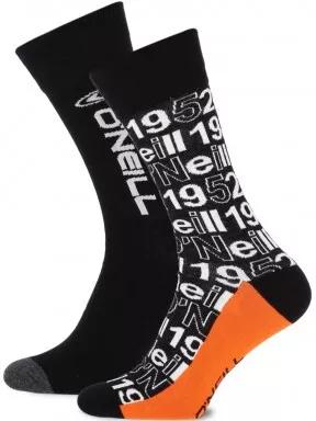 ciorapi O'Neill Sock O'Neill 2-pack negru 1