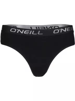 indispensabili pt. femei O'Neill Women brazilian O'Neill plain 2-pack negru 3