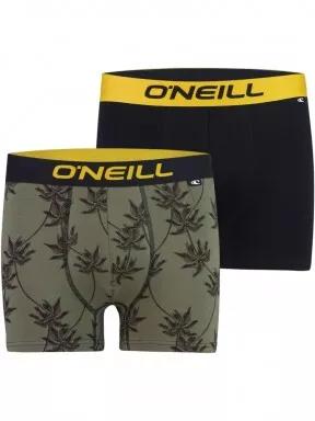 Men Boxer O'Neill palmtree & plain 2-pack