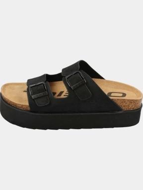 papuci pt. femei O'Neill Sandy Platform Slider Women Low negru 1