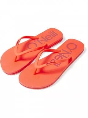 papuci pt. femei O'Neill Profile Logo Sandals portocaliu 1