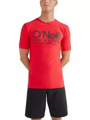 lycra cu maneci scurte pt. barbati O'Neill Cali S/Slv Skins rosu 1