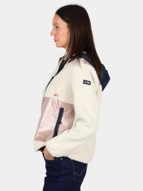 pulover cu gluga pt. femei TBS Paulazip nisip 3