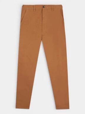 pantaloni chino pt. barbati TBS Pavlopan maro 1