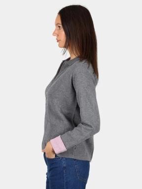 cardigan pt. femei TBS Piaragil gri 3
