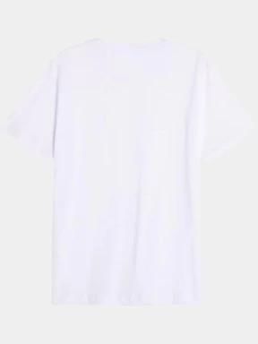 tricou cu maneci scurte pt. barbati TBS Pieretee alb 3