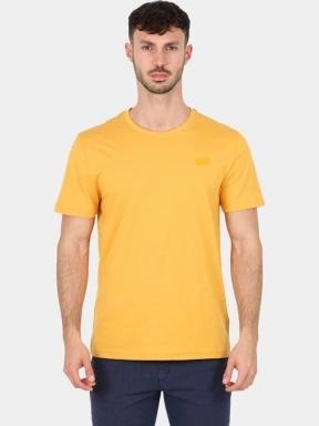 tricou cu maneci scurte pt. barbati TBS Pieretee galben 1