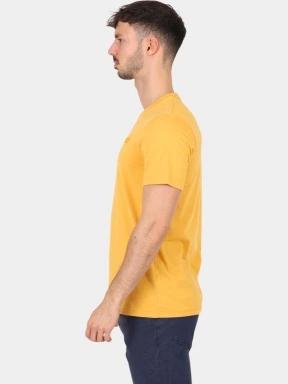 tricou cu maneci scurte pt. barbati TBS Pieretee galben 3