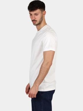 tricou cu maneci scurte pt. barbati TBS Pieretee alb 3