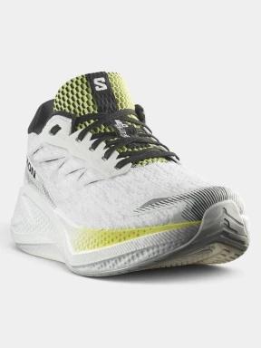 pantofi pentru alergat pe asfalt pt. barbati Salomon Aero Glide 4 alb 1